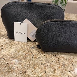 Cuyana Leather Travel Case Set
